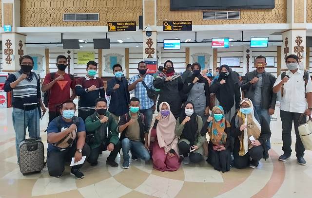 Panwaslih Aceh Berangkatkan 9 Peserta SKPP Daring Untuk Belajar Pemilu di Bogor
