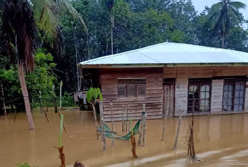Tahun Baru, Delapan Kecamatan Di Aceh Timur Disambut Banjir