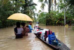 Curah Hujan Tinggi, 6 Kecamatan di Aceh Utara Banjir